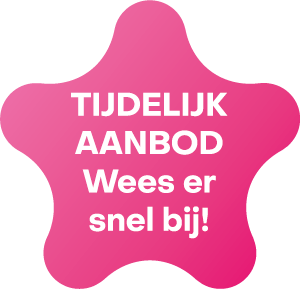 Tijdelijk aanbod Wees er snel bij!